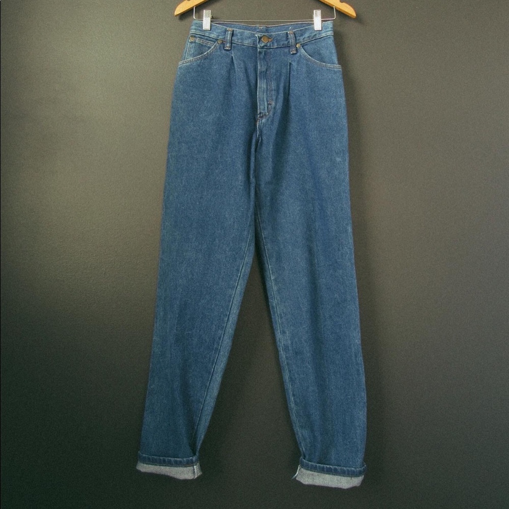 Vintage Wrangler Pleated Denim